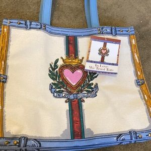 Brighton tote in love we trust